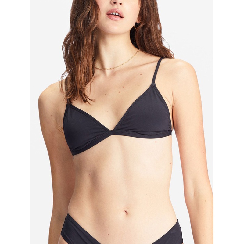 Sol Searcher Ceci Triangle Bikini Top XS BLACK PEBBLE (BPB)