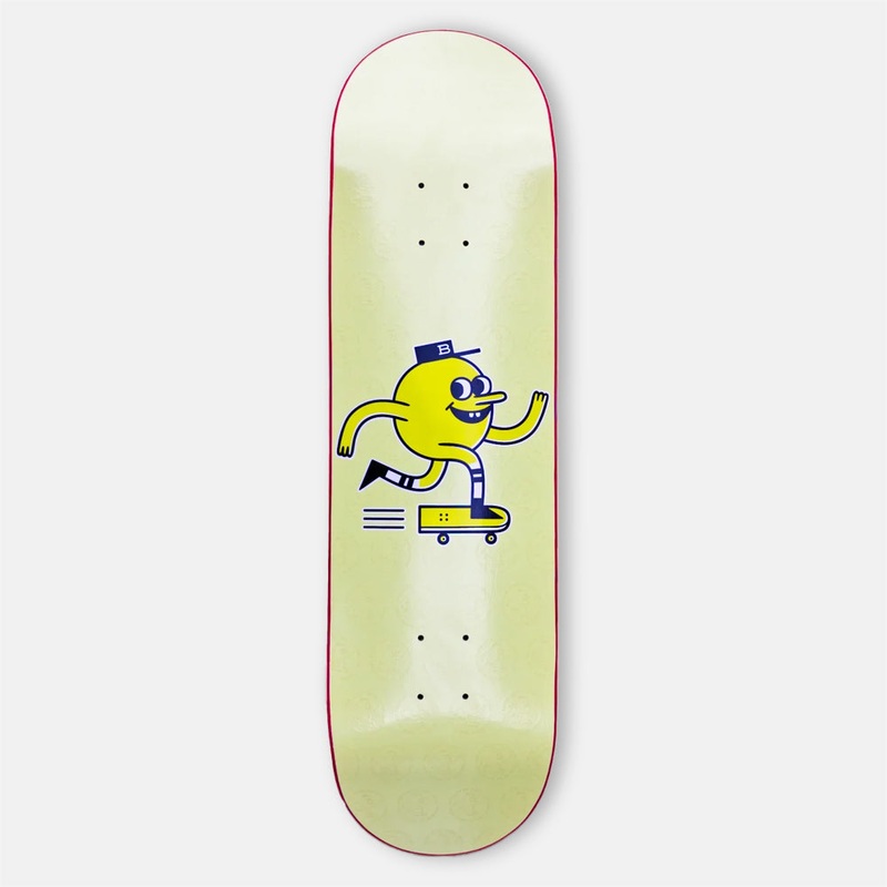 Blast Skates – 8.25″ Pastel Skateboard Deck – Yellow