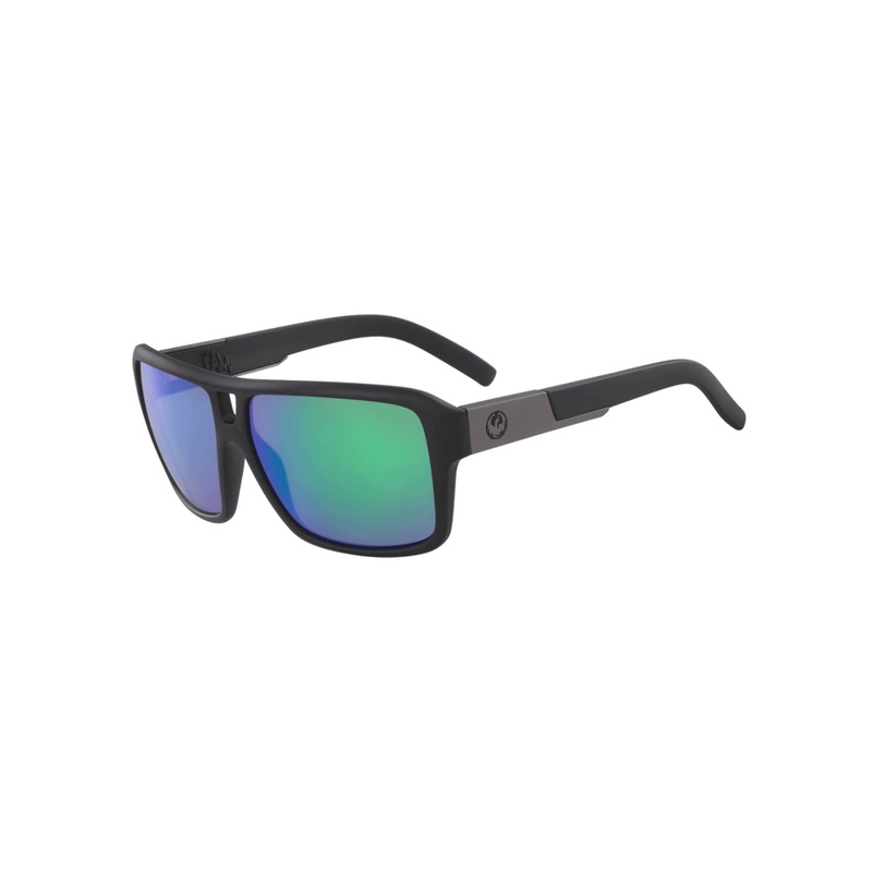 The Jam LL Ion Matte Black Sunglasses O/S H2O PLR MT BLK/LL GRN ION
