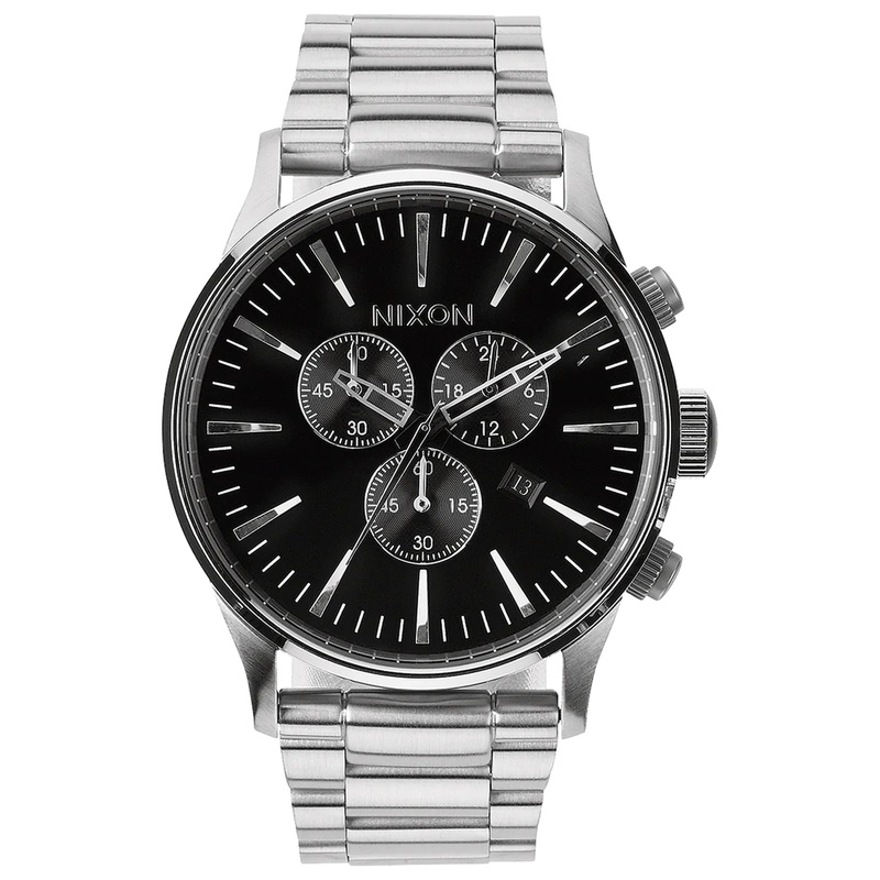 The Sentry Chrono Watch O/S BLACK (000)