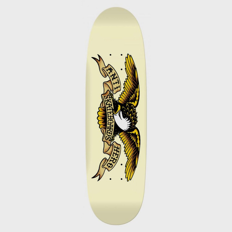 Anti Hero Skateboards – 9.18″ Shaped Eagle Huffer Skateboard Deck