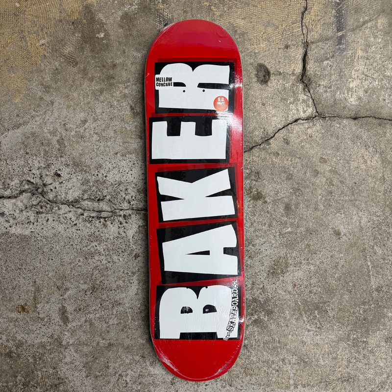Brand Logo Deck (Red/White) 8.0