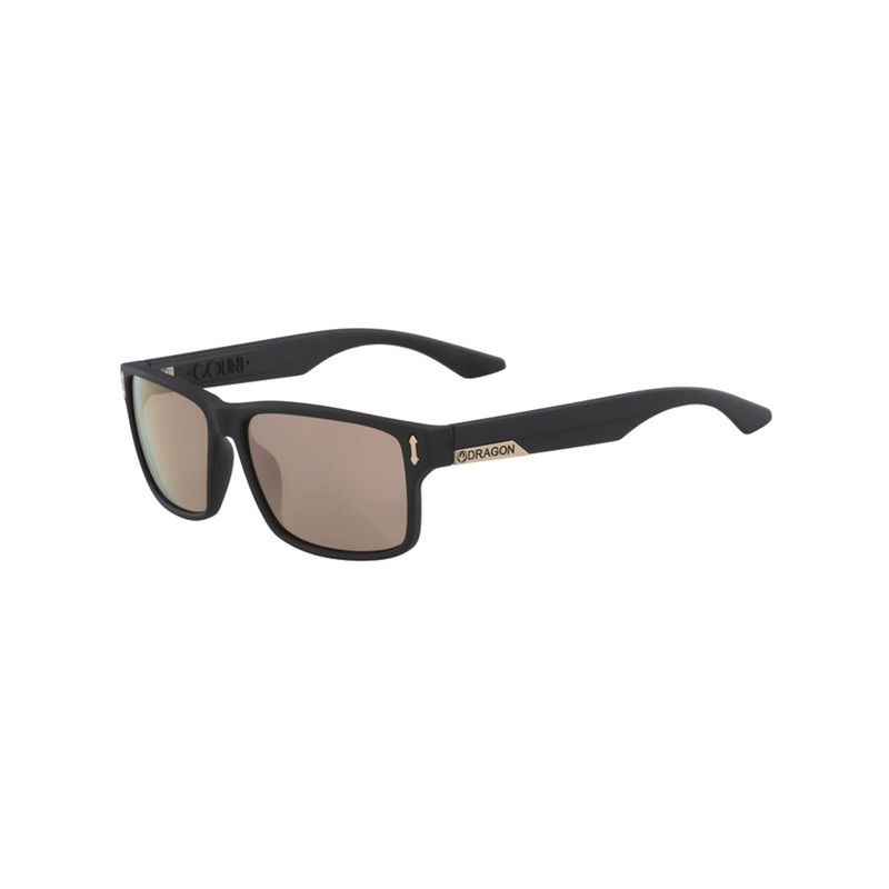 Count LL Ion Sunglasses O/S MATTE BLACK/ROSE GOLD ION
