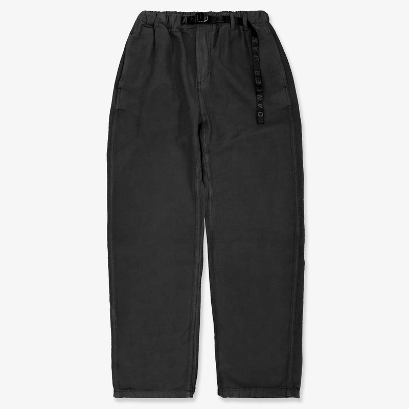 Oblique Belted Pants (Black) SMALL