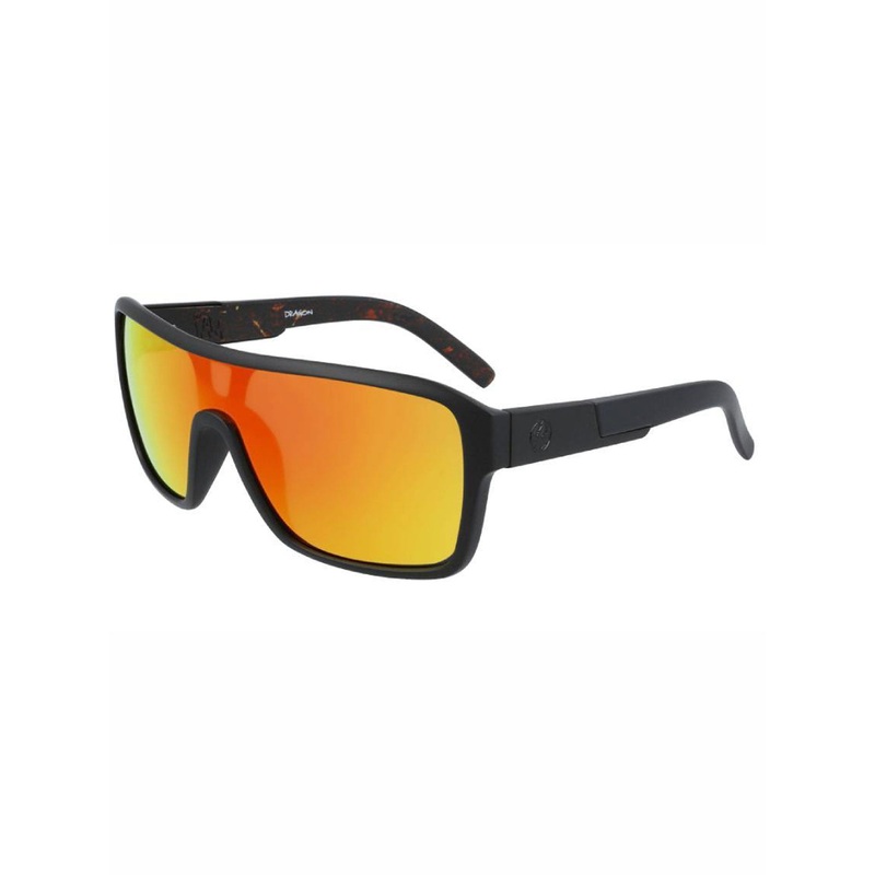 Remix LL Ion Sunglasses O/S MATTE BLK/INFERNO/RED ION