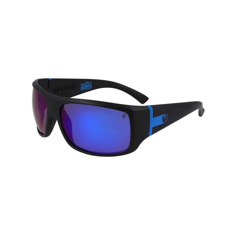 Vanta LL H2O Polarized Sunglasses O/S MATTE BLACK/LL BLUE ION