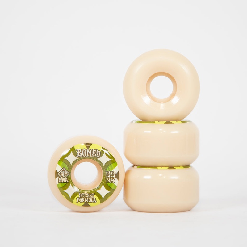 Bones – 55mm (99a) STF V5 Sidecut Retros Skateboard Wheels