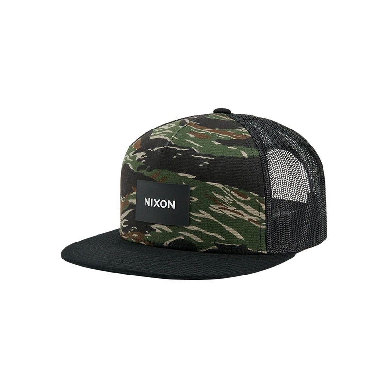 Team Trucker Snapback Hat O/S TIGER CAMO (2351)