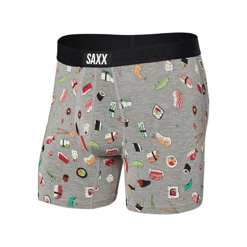 Vibe Brief Grey Sushi Doobie Doo Boxer XS GRY SUSHI DOOBIE DO (OOG)