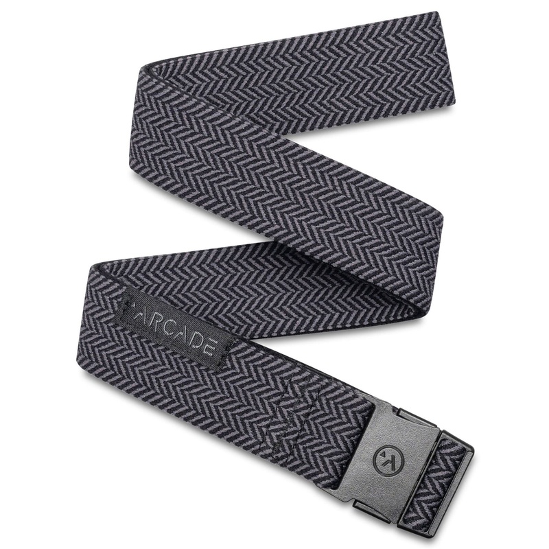 Hemmingway Slim Belt O/S BLACK/BLACK (002)