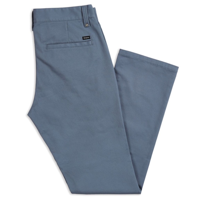 BRIXTON RESERVE CHINO PANT GREY/BLUE 31