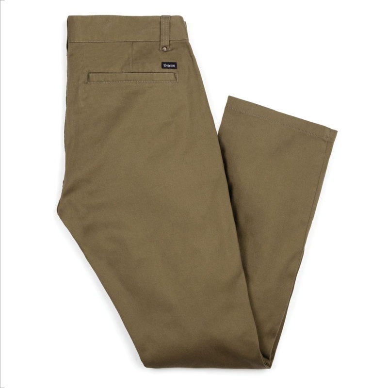 BRIXTON RESERVE CHINO PANT OLIVE 27″