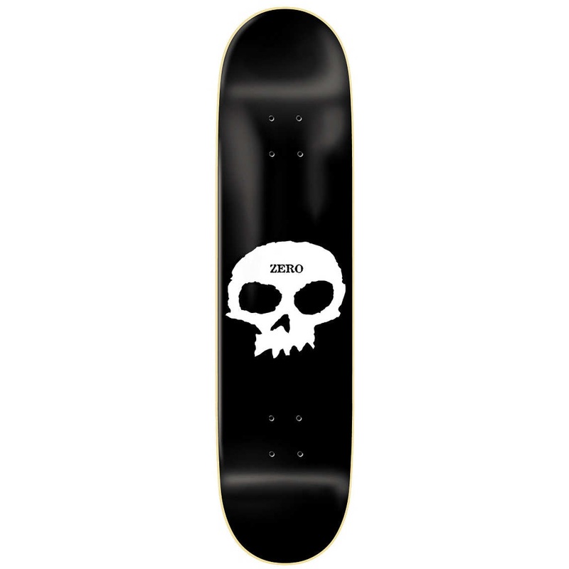 ZERO DECK – SINGLE SKULL (7.75″/8″/8.125″/8.25″/8.375″/8.5″/8.625″/8.75″/9″) 7.75″