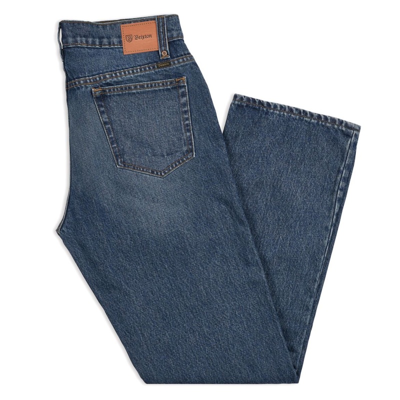BRIXTON RESERVE 5-PKT DENIM PANT – WORN INDIGO 30X30