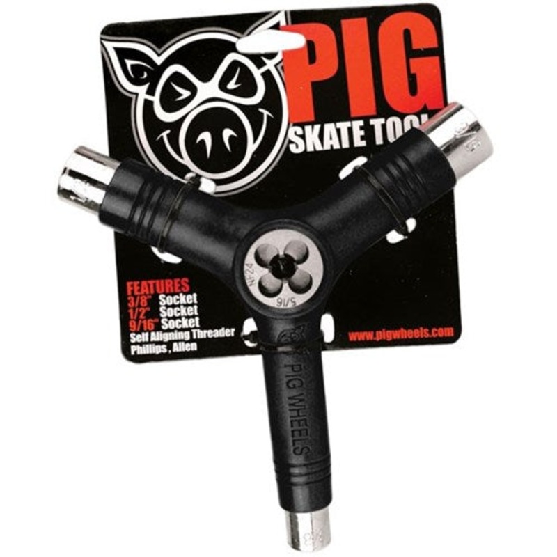 PIG RETHREADER SKATEBOARD TOOL BLUE