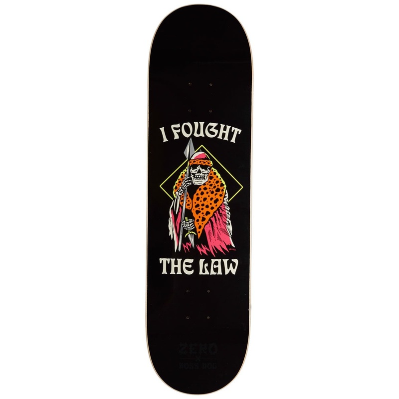 ZERO WIMER I FOUGHT THE LAW DECK (8.375″) 8.375″