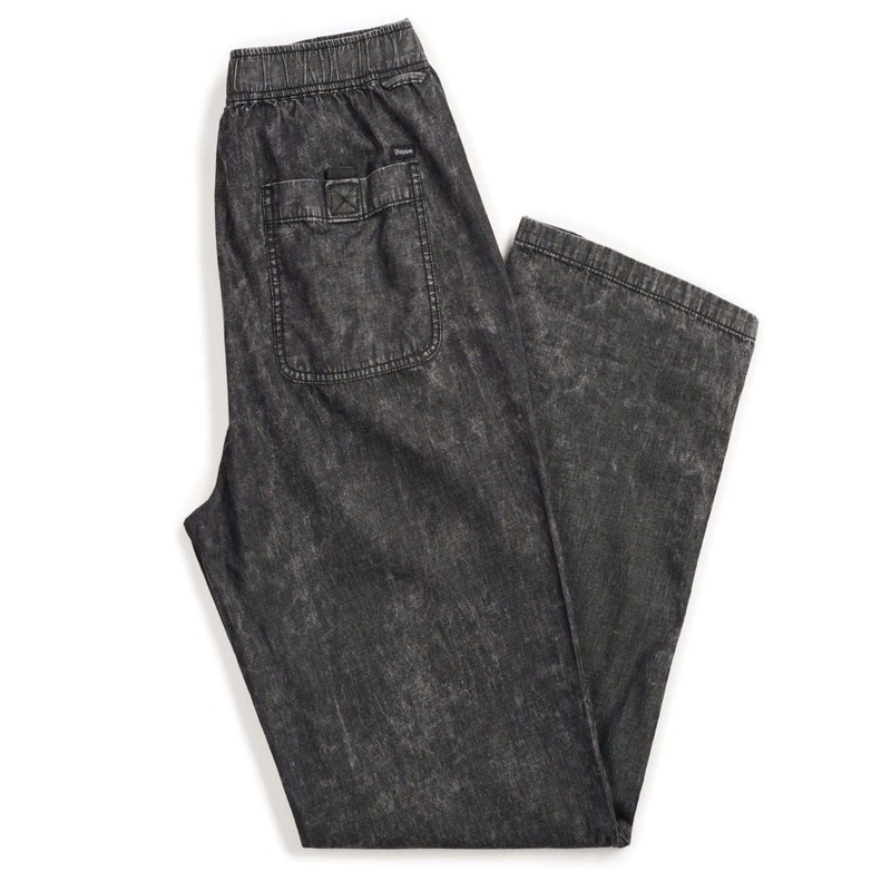 STEADY ELASTIC WB PANT – BLACK ACID WASH MED