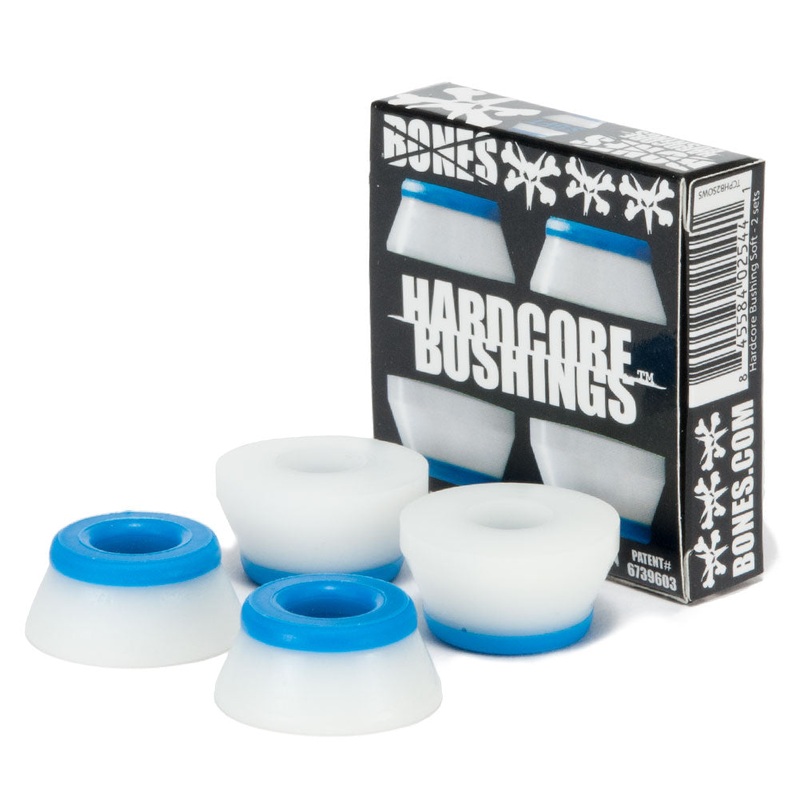 BONES HARDCORE BUSHINGS – FULL SET SOFT WHITE