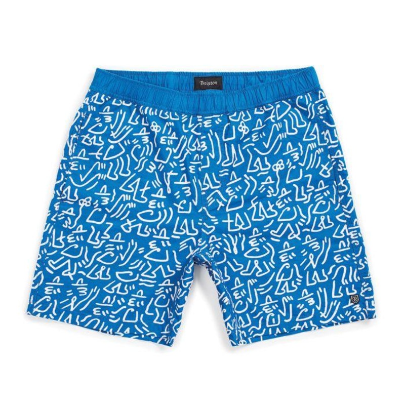 BRIXTON STEADY ELASTIC WAIST SHORT LUCAS BEAUFORT SMALL