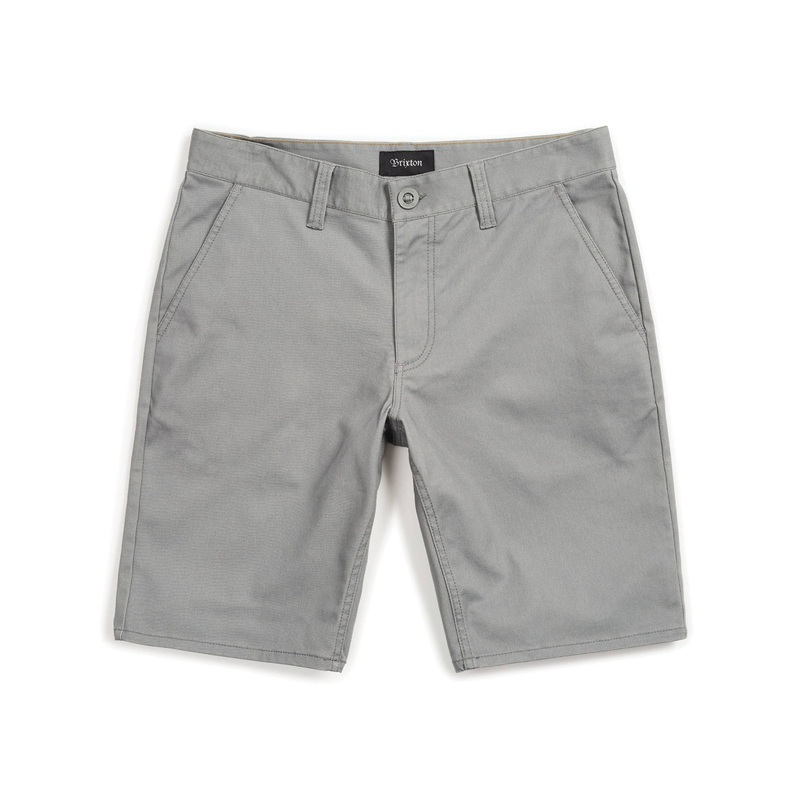 BRIXTON TOIL II HEMMED SHORT – CEMENT 30