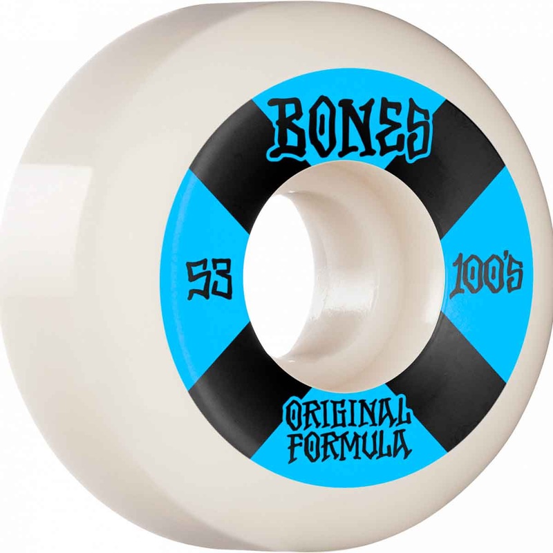 BONES 100’S – BONES LOGO V5 SIDECUTS (52MM/53MM/55MM) 52MM