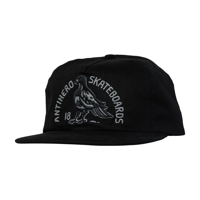ANTIHERO CLUBHOUSE SNAPBACK BLACK/GREY