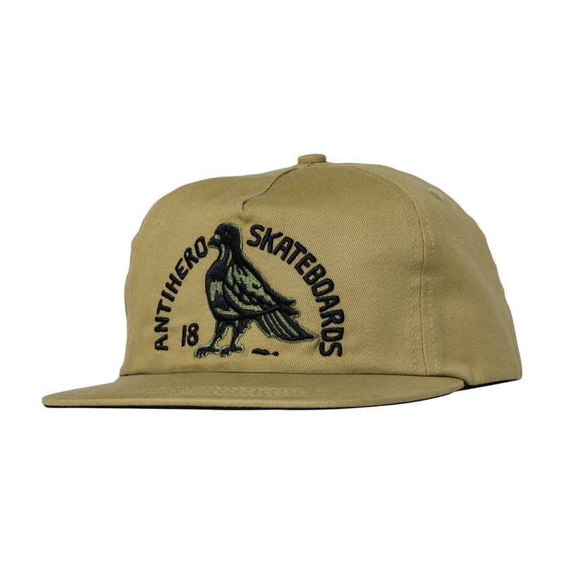 ANTIHERO CLUBHOUSE SNAPBACK TAN/BLACK