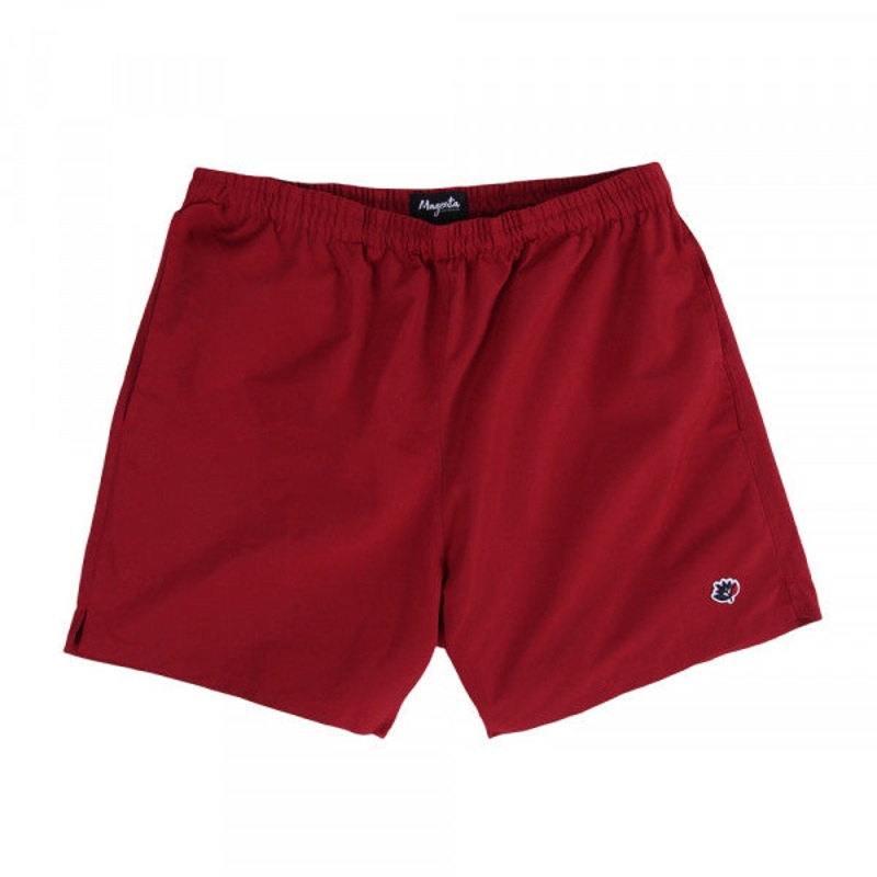 MAGENTA – NYLON SHORTS RED 30″