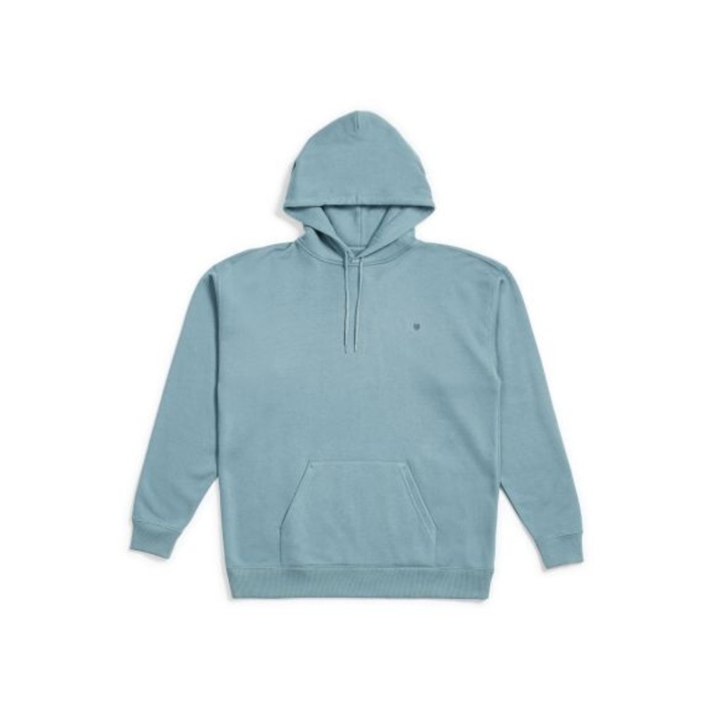 BRIXTON B-SHIELD INTL HOOD – BLUE HAZE SMALL