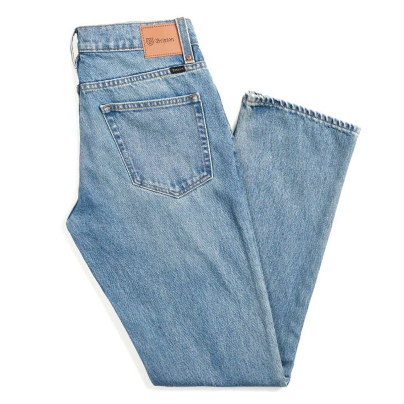 BRIXTON RESERVE 5-PKT DENIM PANT – FADED INDIGO 30X32