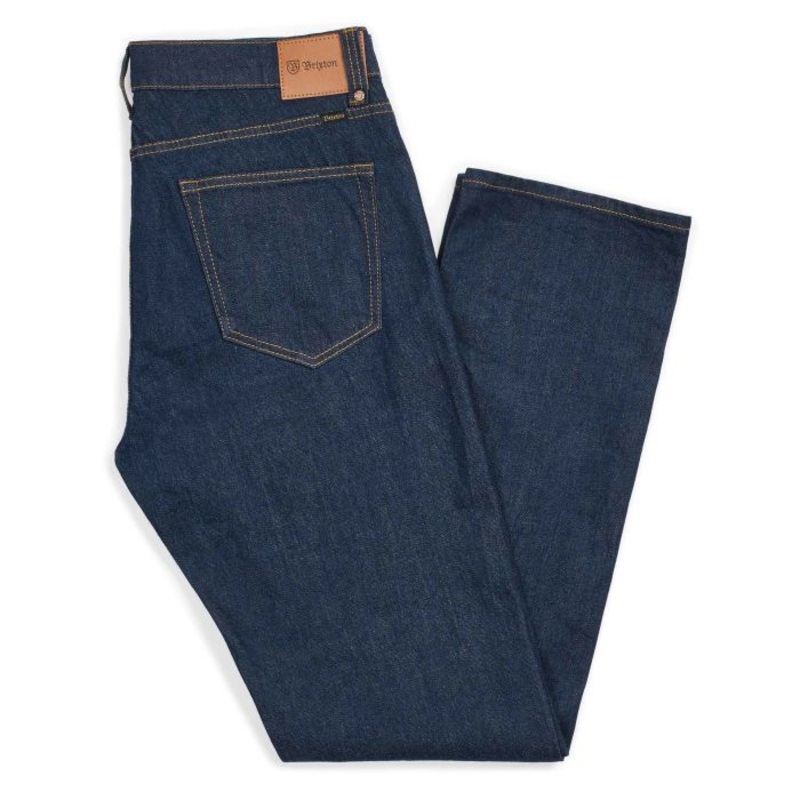 BRIXTON RESERVE 5-PKT DENIM PANT – RINSE INDIGO 30X30