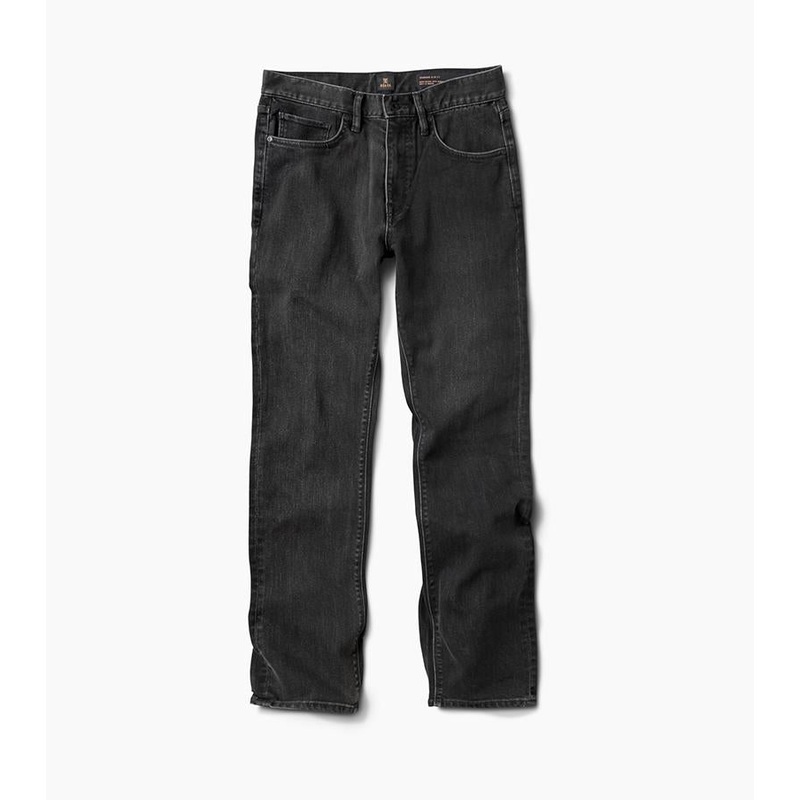ROARK HIGHWAY 128 STRAIGHT LEG DENIM WORN BLACK 30