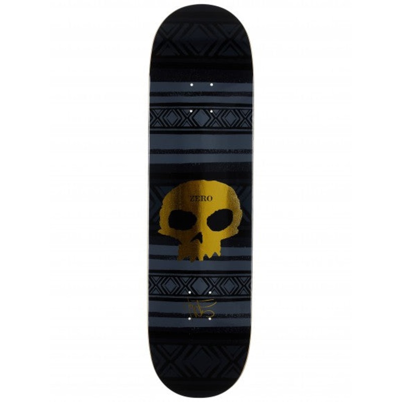 ZERO DECK – CERVANTES SIGNATURE SKULL (8.5″) 8.5″