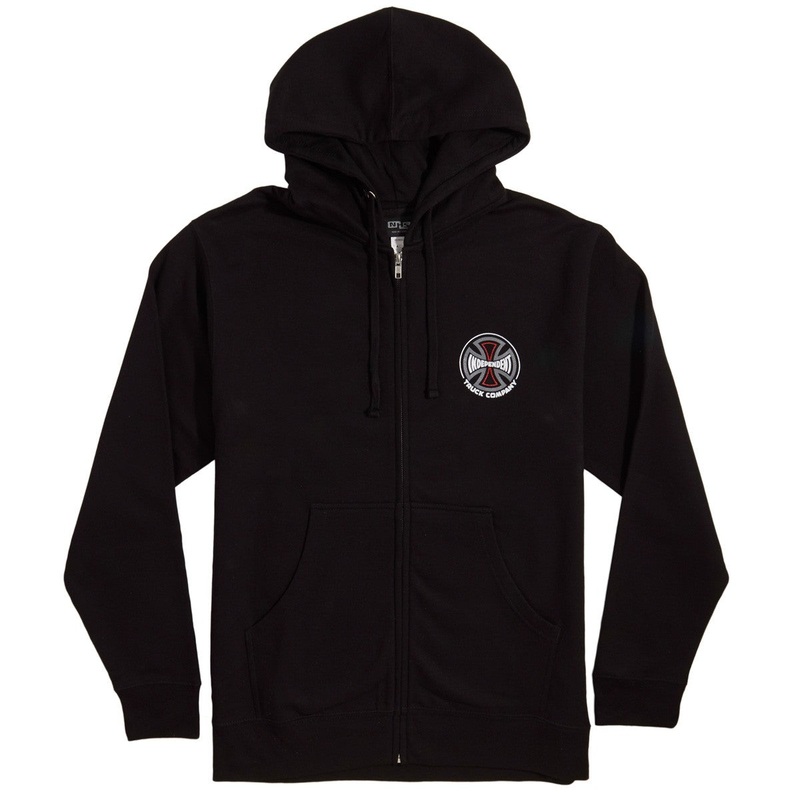 INDEPENDENT ZIP CONVERGE BLACK MED