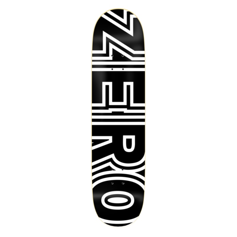 ZERO DECK – CLASSIC BOLD (8″/8.25″/8.375″/8.5″) 8″