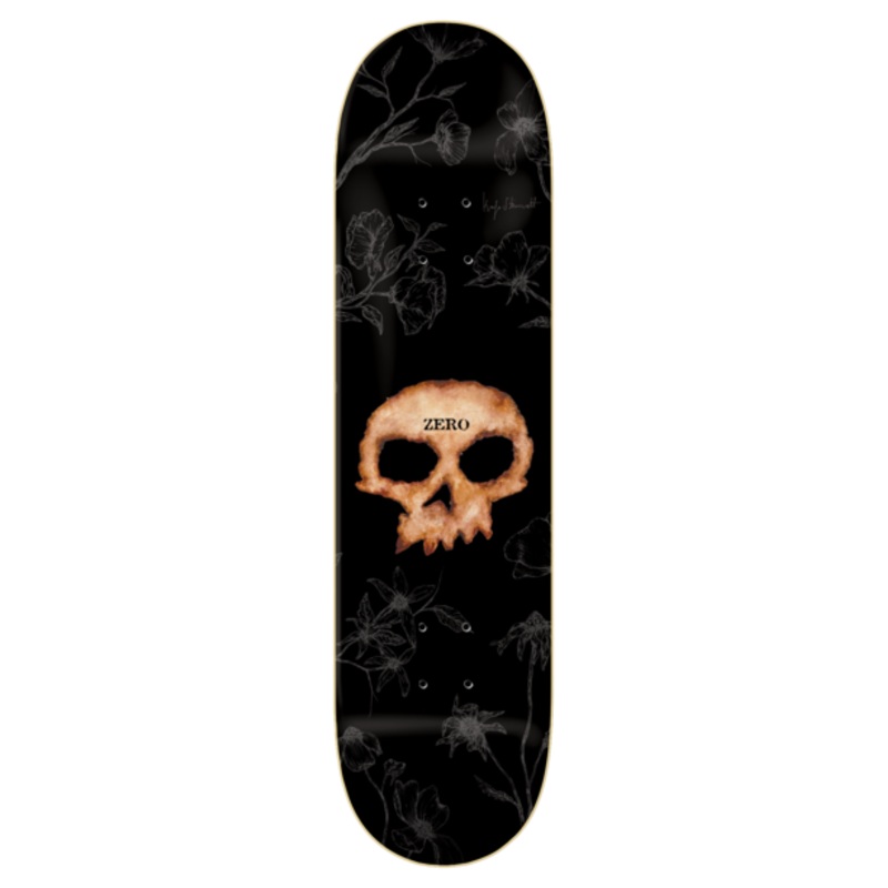 ZERO WIMER – SINGLE SKULL FLOWERS (8.5″) 8.5″