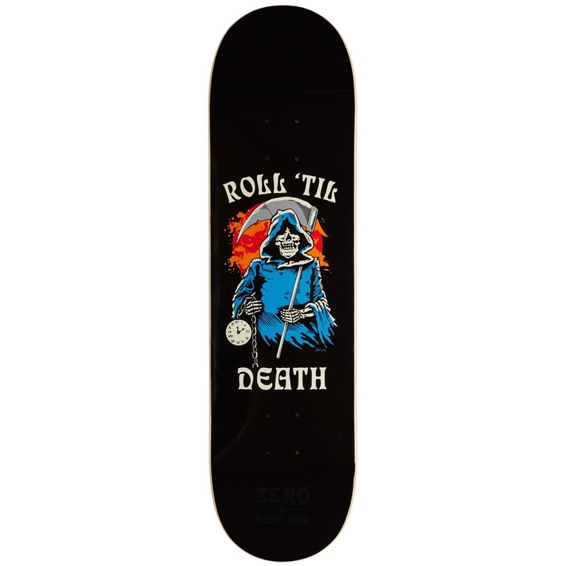 ZERO THOMAS ROLL TIL DEATH DECK (8.25″) 8.25″