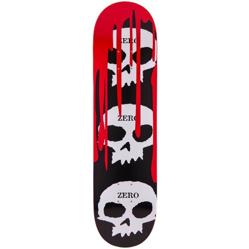 ZERO DECK – 3 SKULL BLOOD (8.5″) 8.5″