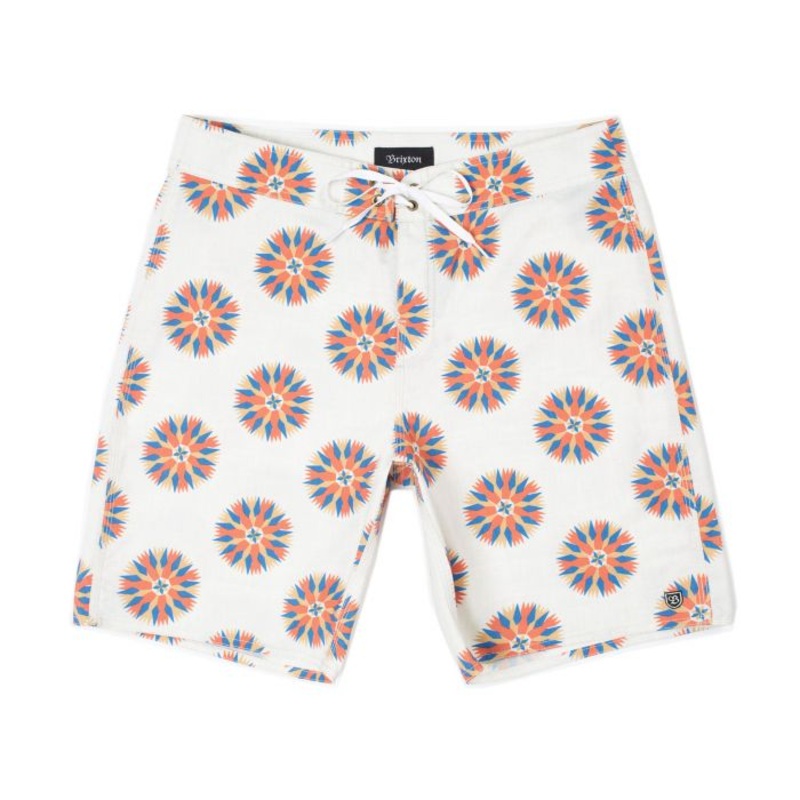 BRIXTON BARGE TRUNK – OFF WHITE/AUTUMN 30″