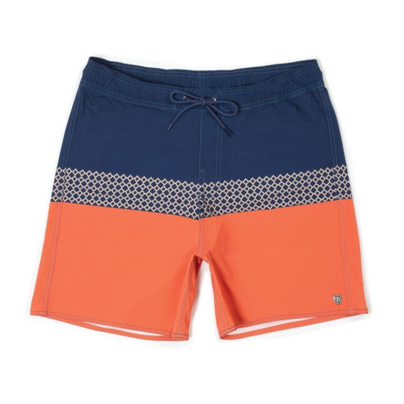 BRIXTON PALMAS TRUNK – WASHED NAVY/GINGER SMALL