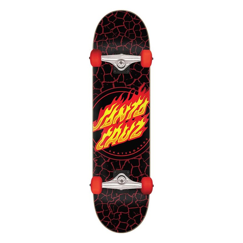 SANTA CRUZ COMPLETE FLAME DOT FULL (8″ X 31.25″) 8″