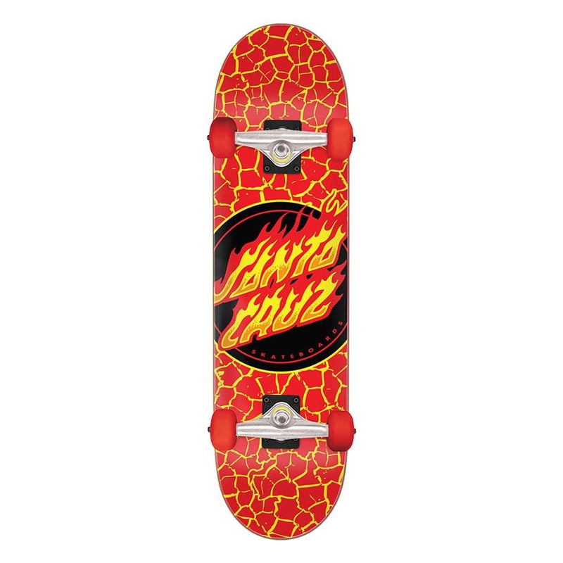 SANTA CRUZ COMPLETE FLAME DOT LARGE (8.25″ X 31.5″) 8.25″