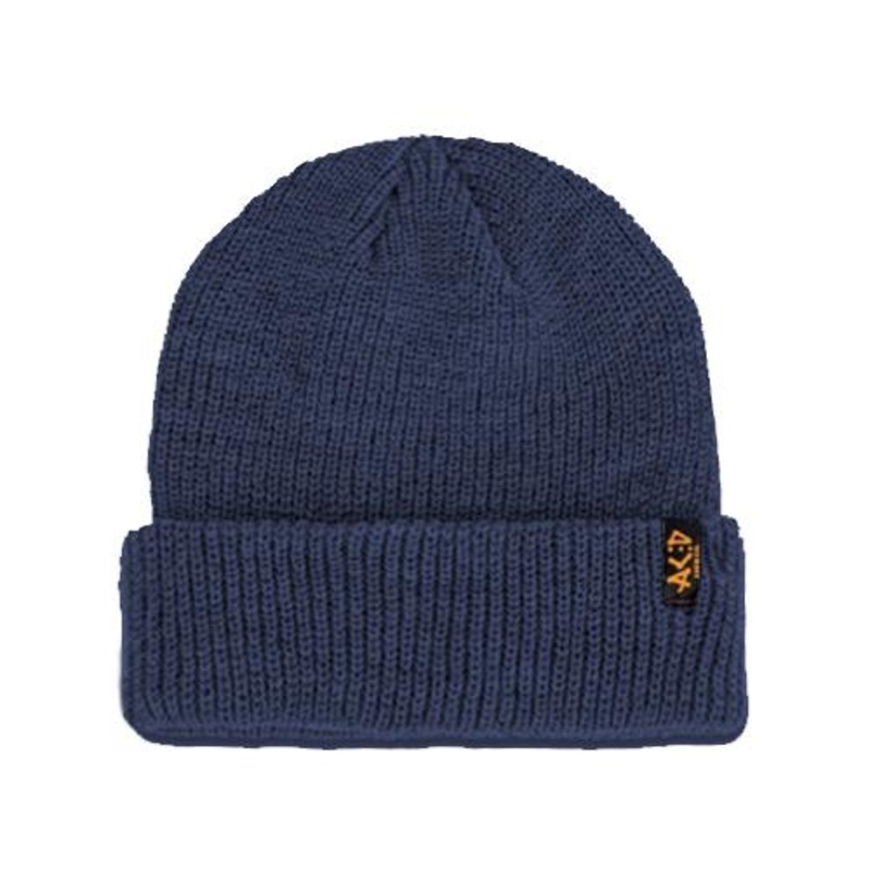 ACID CHEMCIAL TAG BEANIE NAVY