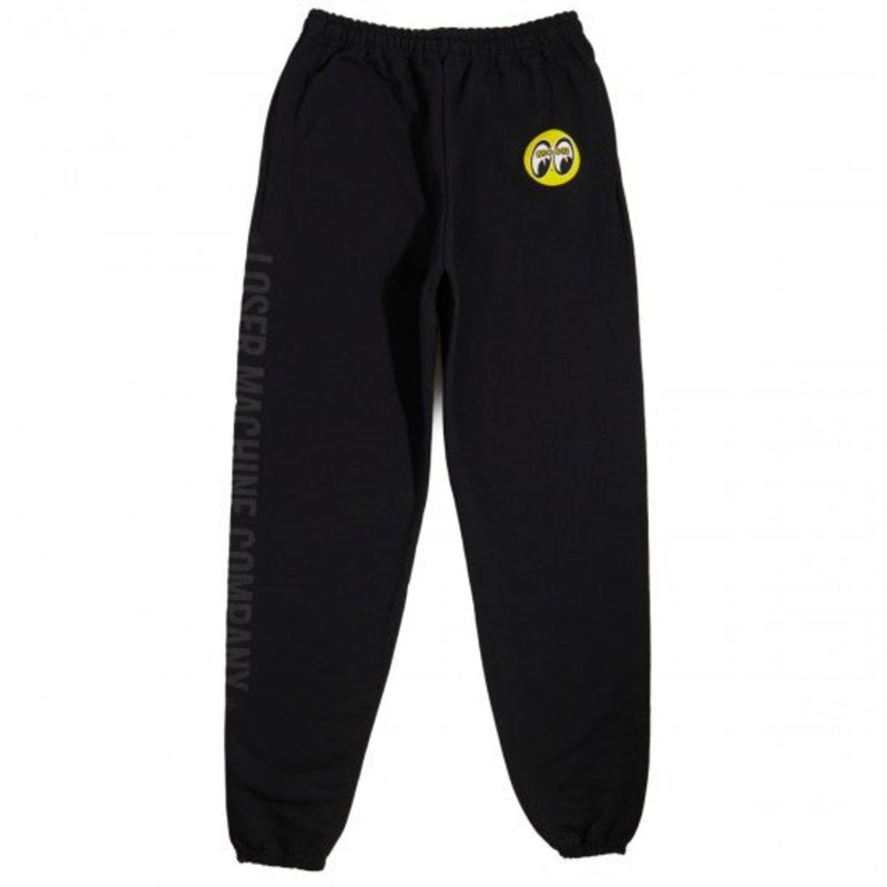 LOSER MACHINE HIGH PIPES SWEATPANT BLACK MED
