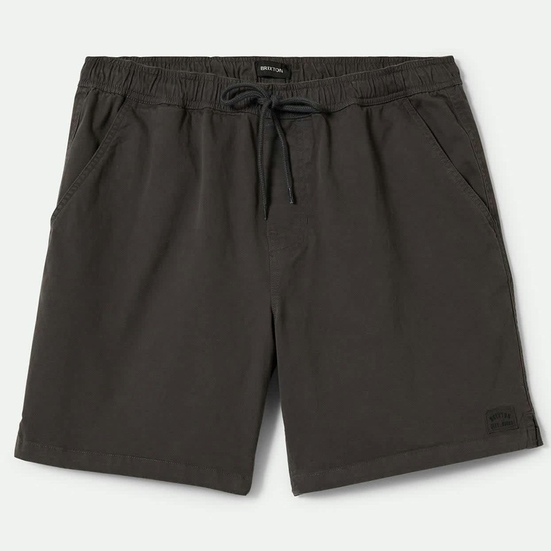 BRIXTON EVERYDAY VINTAGE WASH SHORT WASHED BLACK SMALL