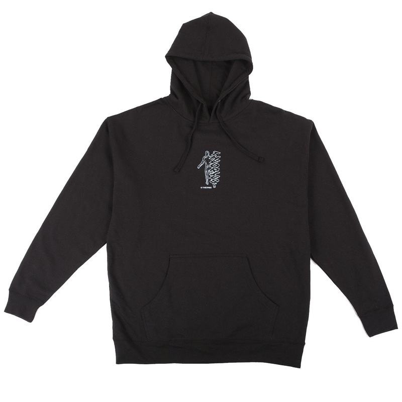 THEORIES HOODY – GRIDWALKER BLACK SMALL