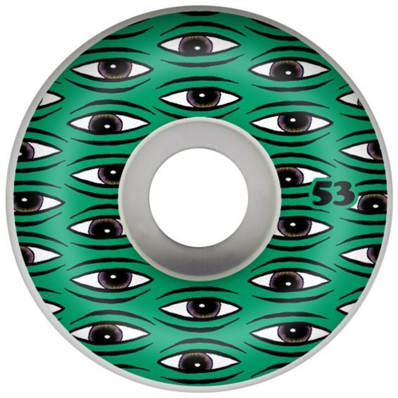 TOY MACHINE WHEELS –  ALL SEEING 100A (53MM) 53MM