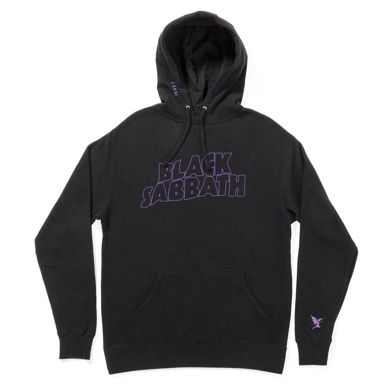 LAKAI X BLACK SABBATH MASTER OF REALITY PULLOVER HOODIE SMALL