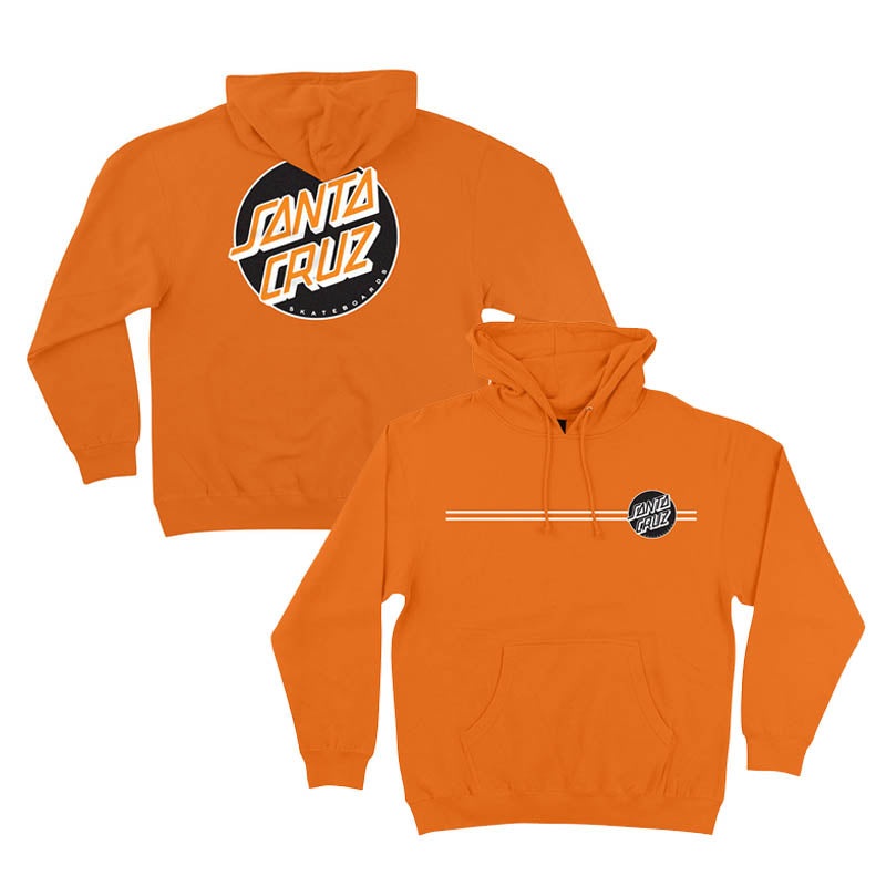 SANTA CRUZ HOODIE OTHER DOT SAFETY ORANGE MED