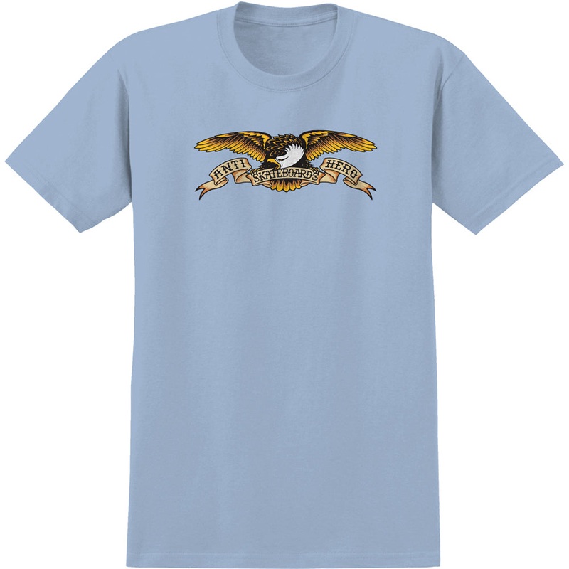 ANTIHERO EAGLE SS TEE POWDER BLUE